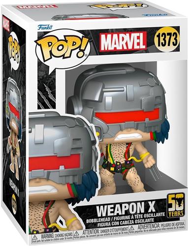 Pop Marvel: Wolverine 50th  Weapon X - Funko Pop #1373