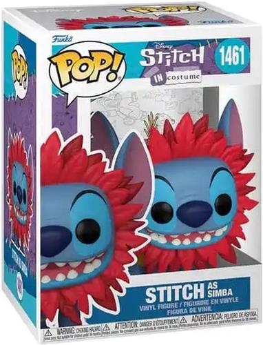 Funko Stitch as Simba - Funko Pop! - Lilo & Stitch Figuur - 9cm