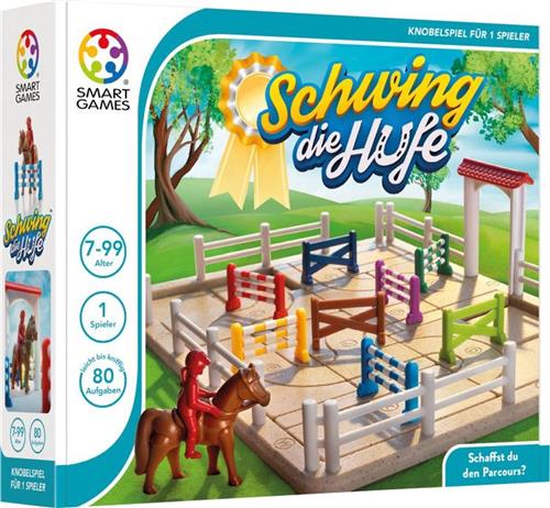 SmartGames - Schwing die Hufe - 80 Aufgaben