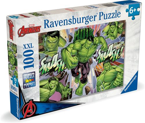 Ravensburger - Marvel Hulk - Legpuzzel - 100 XXL-Stukjes