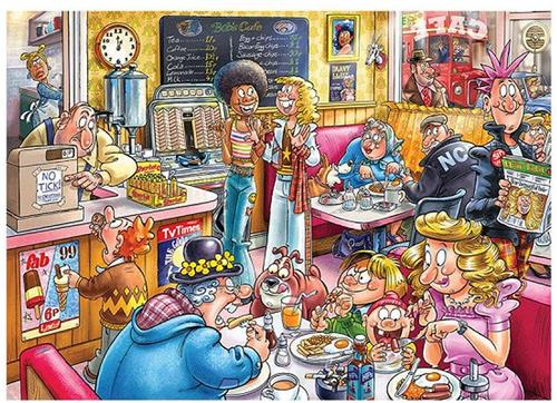 Wasgij Destiny 27 - Van Cafetaria Naar Koffiebar! (1000 Stukjes)