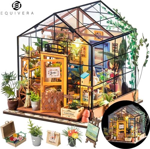 Equivera Miniatuur Bouwpakket Volwassenen - Miniatuur Bouwpakket - Miniatuur - Miniatuur Huisjes Bouwpakket