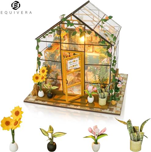Equivera Miniatuur Bouwpakket Volwassenen - Miniatuur Bouwpakket - Miniatuur - Miniatuur Huisjes Bouwpakket