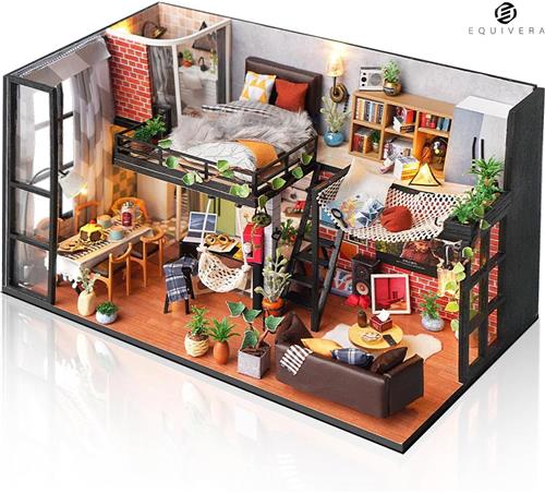 Equivera Miniatuur Bouwpakket Volwassenen - Miniatuur Bouwpakket - Miniatuur - Miniatuur Huisjes Bouwpakket