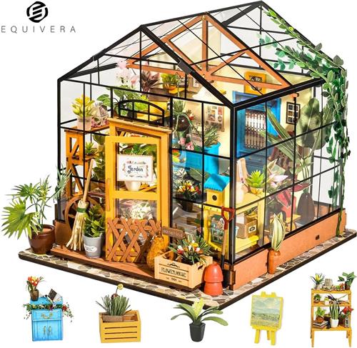 Equivera Miniatuur Bouwpakket Volwassenen - Miniatuur Bouwpakket - Miniatuur - Miniatuur Huisjes Bouwpakket