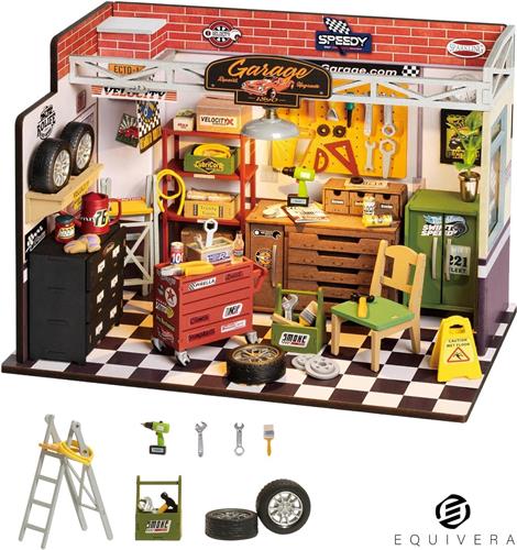 Equivera Miniatuur Bouwpakket Volwassenen - Miniatuur Bouwpakket - Miniatuur - Miniatuur Huisjes Bouwpakket