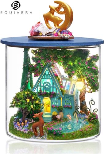 Equivera Miniatuur Bouwpakket Volwassenen - Miniatuur Bouwpakket - Miniatuur - Miniatuur Huisjes Bouwpakket