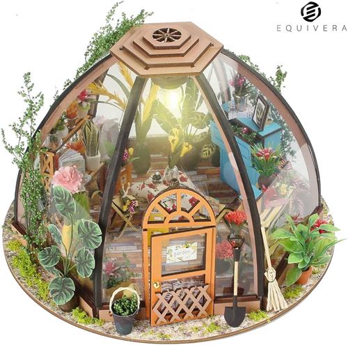 Equivera Miniatuur Bouwpakket Volwassenen - Miniatuur Bouwpakket - Miniatuur - Miniatuur Huisjes Bouwpakket