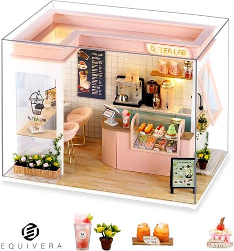 Equivera Miniatuur Bouwpakket Volwassenen - Miniatuur Bouwpakket - Miniatuur - Miniatuur Huisjes Bouwpakket