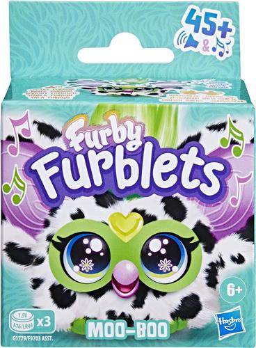 Furby Furblet Moo Boo - Speelfiguur - Knuffel met geluid