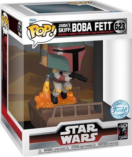 Funko Pop! Star Wars: Jabba's Skiff: Boba Fett #623 [Only at Target] Exclusive [7.5/10]
