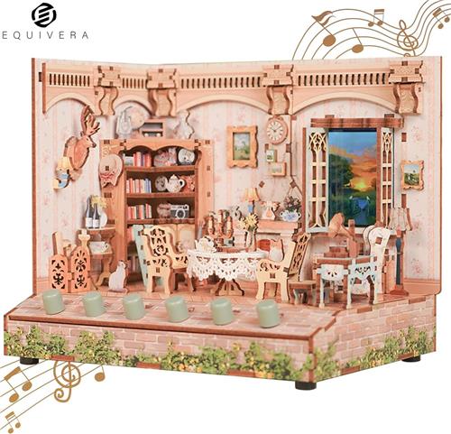 Equivera Miniatuur Bouwpakket Volwassenen - Miniatuur Bouwpakket - Miniatuur - Miniatuur Huisjes Bouwpakket