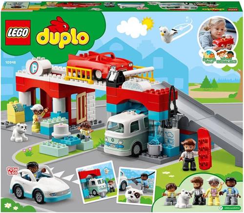 LEGO DUPLO Parkeergarage en Wasstraat - 10948