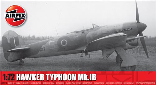 1:72 Airfix 05002V Hawker Typhoon Mk.IB - Propeller Vliegtuig Plastic Modelbouwpakket