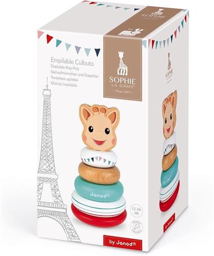 Janod - Sophie de Giraffe - Stapeltuimelaar