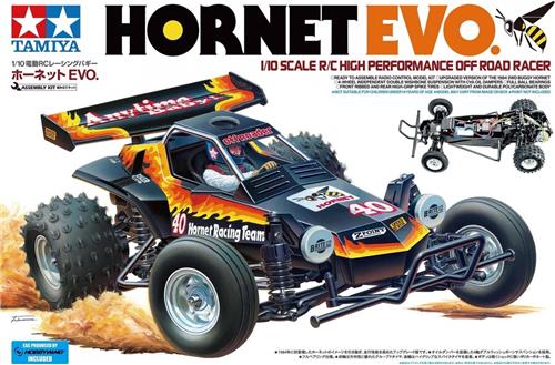 1:10 Tamiya 58742 RC Hornet EVO - Off Road Buggy RC Plastic Modelbouwpakket