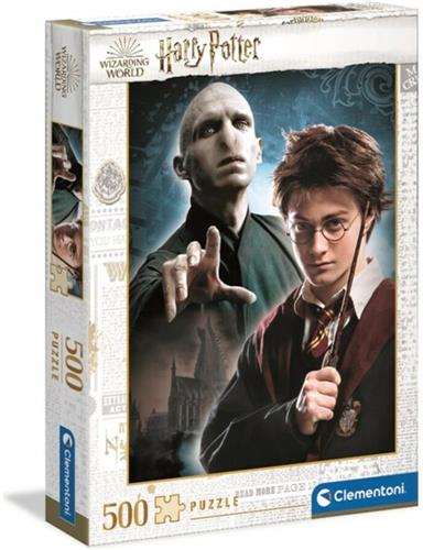 Clementoni - Puzzel 500 Stukjes - Harry Potter Hoge Kwaliteit Legpuzzel voor Kinderen en Volwassenen