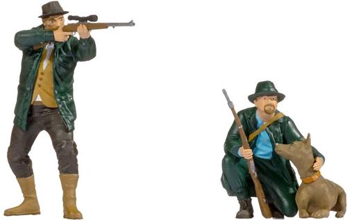 NOCH 17132 Schaal 1 Jagers figuren Geverfd