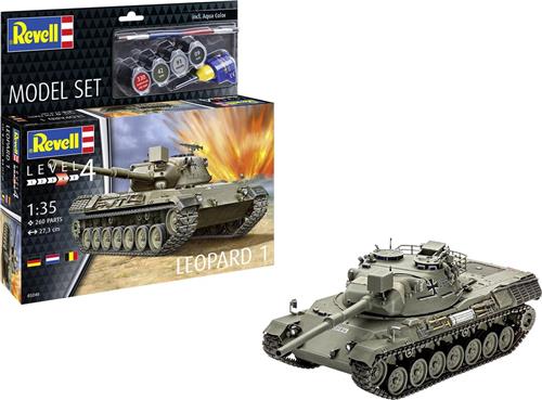 1:35 Revell 63240 Leopard 1 Tank - Model Set Plastic Modelbouwpakket