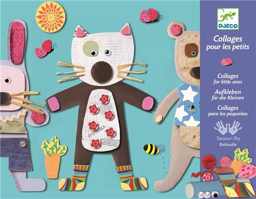 Djeco plakken Collages For Little Ones