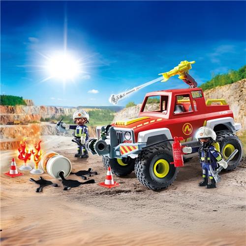 PLAYMOBIL® Brandweerwagen - P-71824