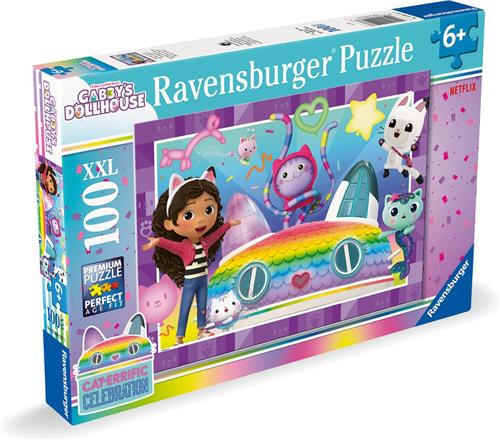 Ravensburger - Gabby's Dollhouse - Legpuzzel - 100 XXL-Stukjes