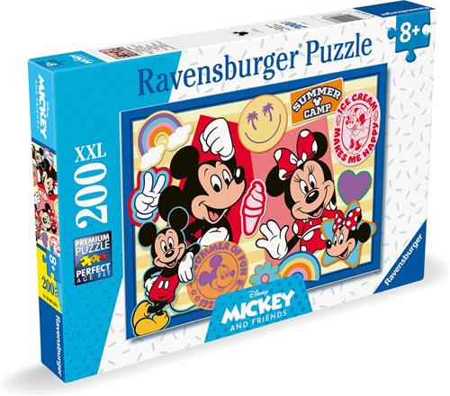 Ravensburger - Mickey & Minnie - Legpuzzel - 200 XXL-Stukjes