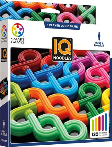 SmartGames - IQ Noodles - 120 opdrachten - NIEUW 2025!