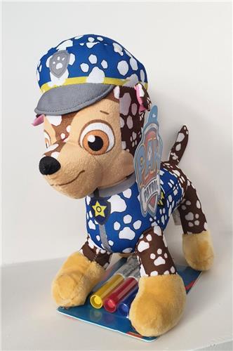 Paw Patrol Chase Doodle - zelf kleuren - Met viltstiften - 23 x 10 x 27 cm