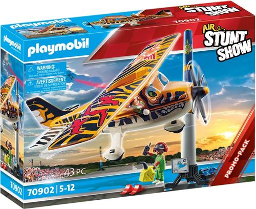 Playmobil Air Stunt Show PROMO-PACK Propellervliegtuig "Tiger" - 70902