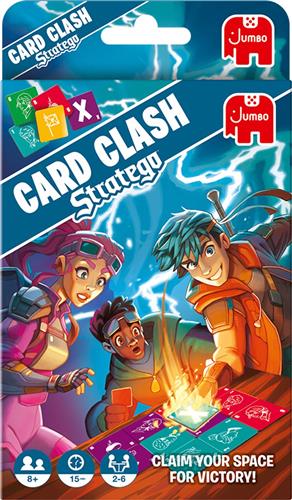 Jumbo - Stratego - Card Clash - Kaartspel vanaf 8 jaar