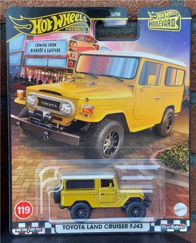 Hot Wheels 1/64 Boulevard Toyota Land Cruiser FJ43 nr. 119 JBL25
