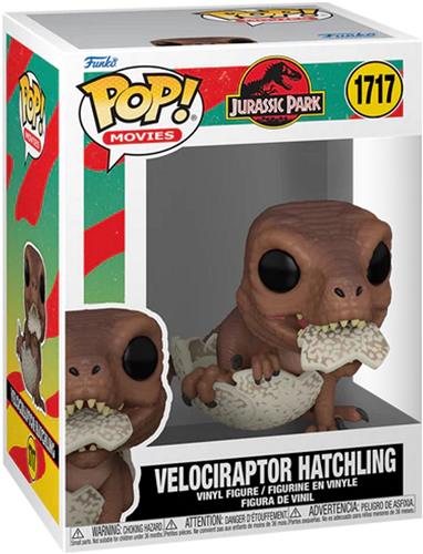 Jurassic Park Hatchling POP! Movies Vinyl Figure Velociraptor #1717