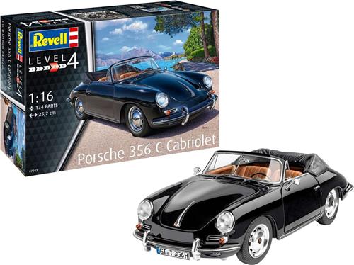 1:16 Revell 07043 Porsche 356 Cabriolet Plastic kit