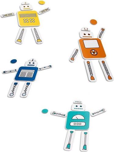 BS Toys Robotvrienden - Blikspel - Vanaf 3 jaar - 1 tot 4 spelers - Educatief Spel