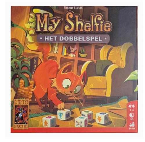999 games - My Shelfie - Het Dobbelspel - gezelschapsspel