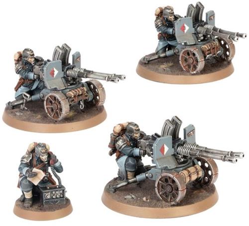 Warhammer 40.000 40K - Astra Militarum - Krieg Heavy Weapons Squad - 47-73
