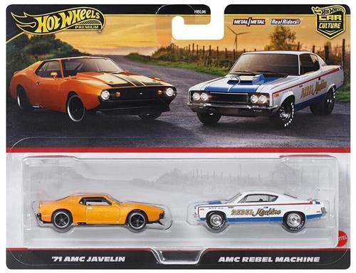 AMC 2 pack AMC Javelin en Rebel Machine | 1:64 HotWheels JBL06