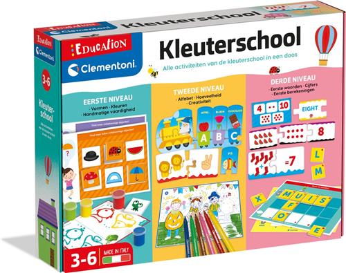 Education Clementoni - Kleuterschool - Kleuter Speelgoed - Educatief Speelgoed - 3-6 Jaar