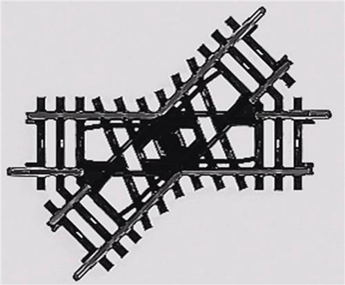 H0 Märklin K-rails (zonder ballastbed) 2258 Kruising 90 mm 1 stuk(s)