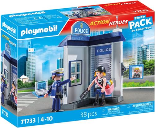 PLAYMOBIL® Begint politieonderzoeksruimte in te pakken - P-71733