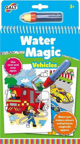 Jumbo - Water Magic - Voertuigen - Kleurboek 3 jaar - Water kleurboek