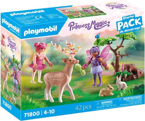 PLAYMOBIL® Startpakket feeën met schattige bosdieren - P-71800