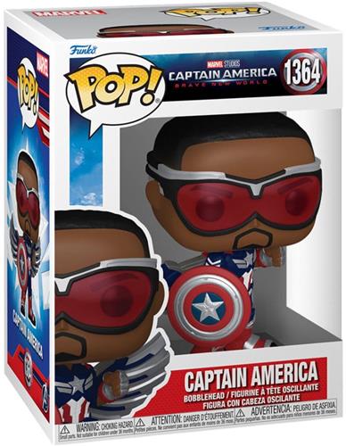 Captain America Brave New World POP! Movies Vinyl Figure Captain America #1364