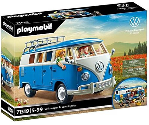 PLAYMOBIL® VW T1 Campingbus blauw - P-71519