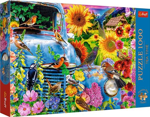 Trefl Trefl 1000 Premium Plus - Tea Time: Country Life: Songbirds_FSC Mix 70%.