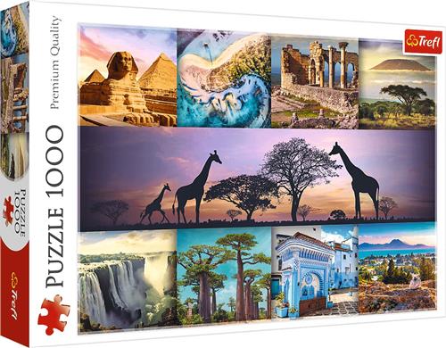 Trefl Trefl 1000 - Collage - Africa.