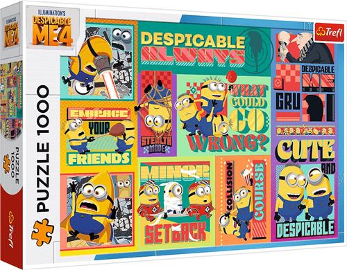 Trefl Trefl 1000 - Gru and Minions / Universal Minions Franchaise.