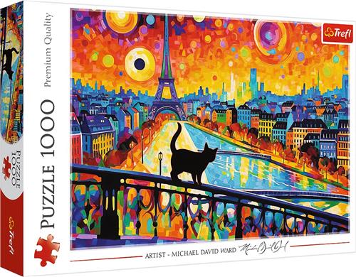 Trefl Trefl 1000 - Cat in Paris.
