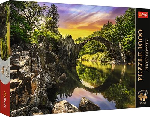 Trefl Trefl 1000 Premium Plus - Photo Odyssey: Rakotz Bridge in Kromlau, Germany_FSC Mix 70%.